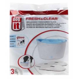 Dog It Repuesto Filtro Fuente Fresh & Clear