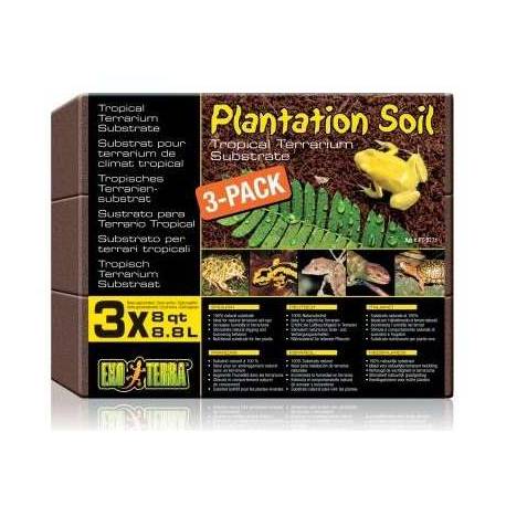 Exo Terra Plantation Soil Pack 3