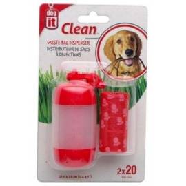 Dog It Clean Dispensador de Bolsas Higiénicas