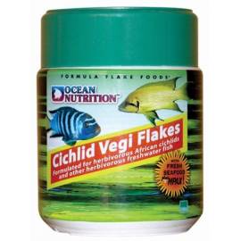 Cichlid Vegi Flakes Foods (156grs)