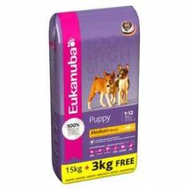 Eukanuba Puppy Junior Medium 15+3kg