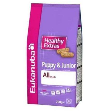 galletas eukanuba healthy extras puppy junior Mantenimiento