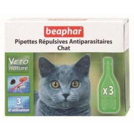 Beaphar Pipetas Repulsivas Antiparasitarias Gato