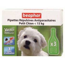 Beaphar Pipetas Repulsivas Antiparasitarias Perro(hasta 15kg.)