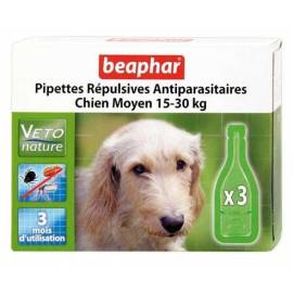 Beaphar Pipetas Repulsivas Antiparasitarias Perro(15kg-30kg)